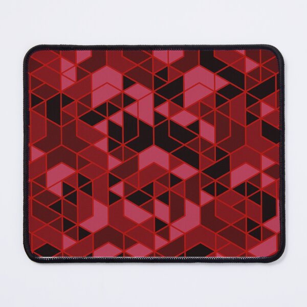 Item preview, Abstract geometric red pattern designed and sold by urban-color.