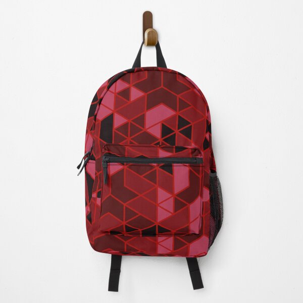 Item preview, Abstract geometric red pattern designed and sold by urban-color.
