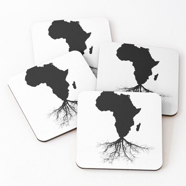 Item preview, Africa map with roots, Africa Roots Design. designed and sold by JustManu.