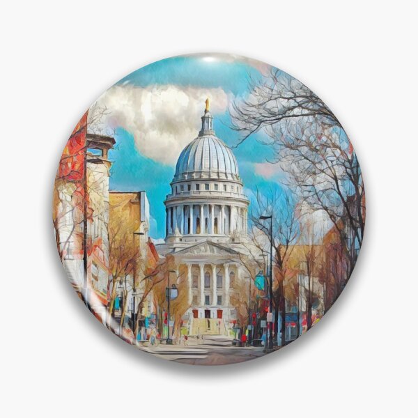 Item preview, Madison Wisconsin designed and sold by Sofia-Draws.
