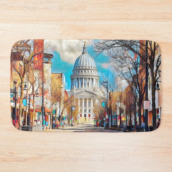 Item preview, Madison Wisconsin designed and sold by Sofia-Draws.