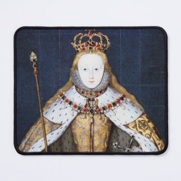 Item preview, Queen Elizabeth I portrait art designed and sold by Vintage Designs +.