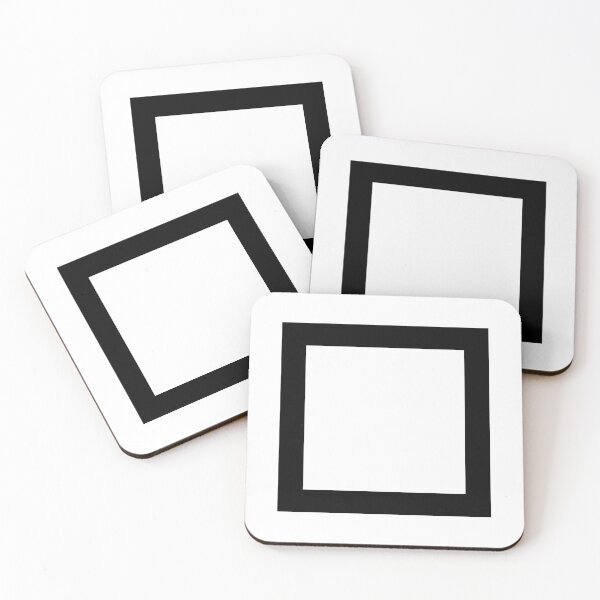 Item preview, Square (Black) designed and sold by STUDIO-72.