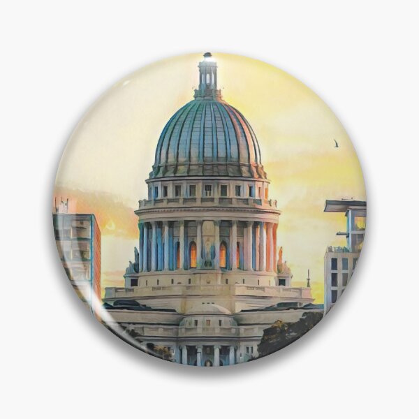 Item preview, Madison Capitol, Wisconsin designed and sold by Sofia-Draws.