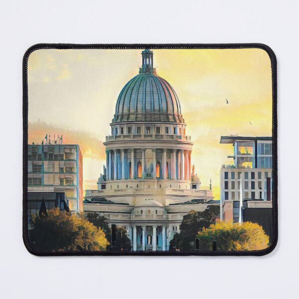 Item preview, Madison Capitol, Wisconsin designed and sold by Sofia-Draws.
