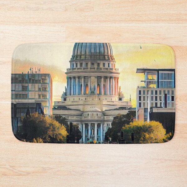 Item preview, Madison Capitol, Wisconsin designed and sold by Sofia-Draws.