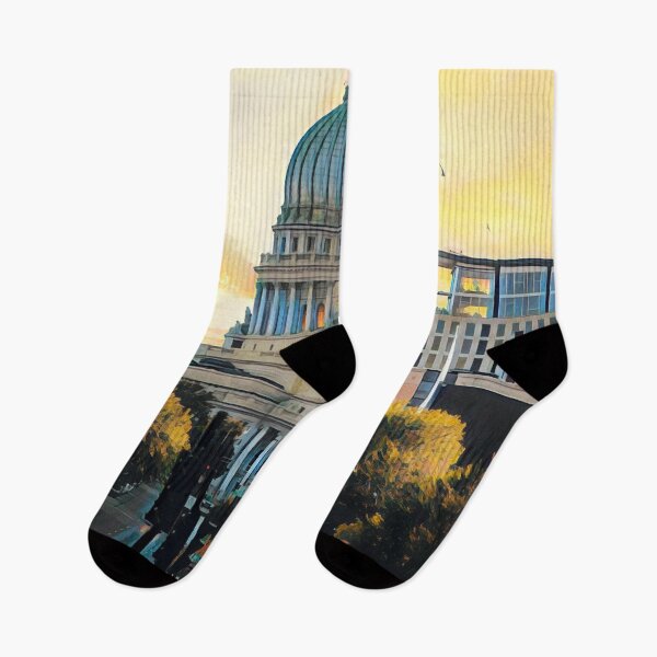 Item preview, Madison Capitol, Wisconsin designed and sold by Sofia-Draws.