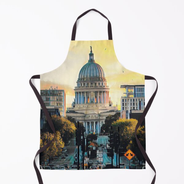 Item preview, Madison Capitol, Wisconsin designed and sold by Sofia-Draws.