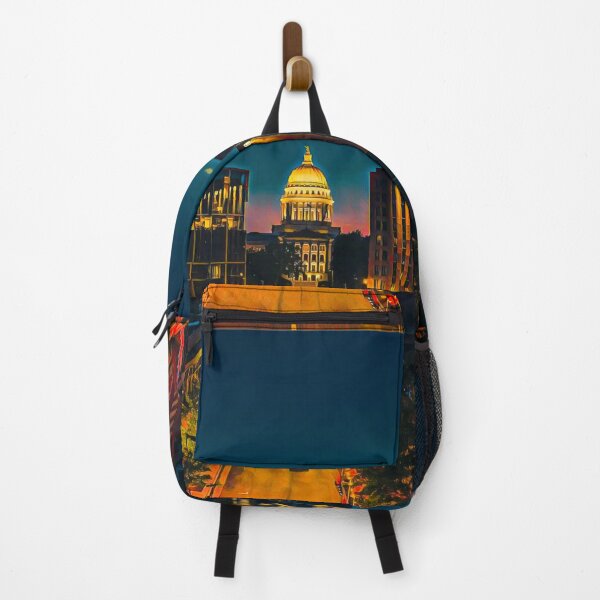 Item preview, Madison Wisconsin by Night designed and sold by Sofia-Draws.