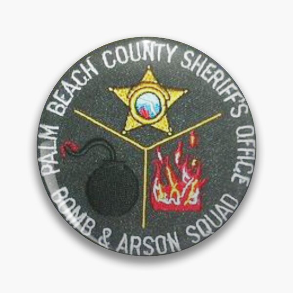 Item preview, Palm Beach Sheriff's Office Bomb & Arson Squad designed and sold by Lawrence Baird.