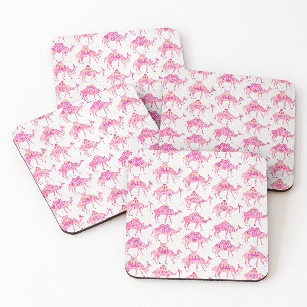 Item preview, Camel Train – Pink designed and sold by Cat Coquillette.