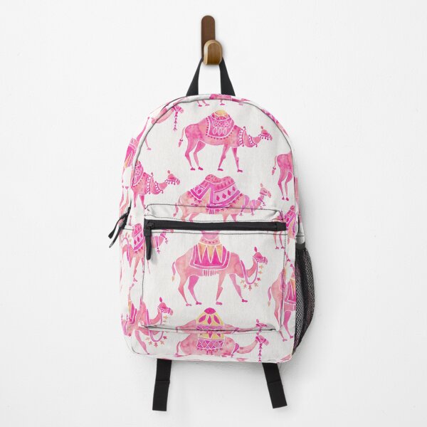 Item preview, Camel Train – Pink designed and sold by Cat Coquillette.