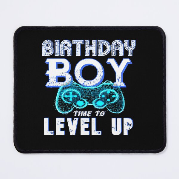 Item preview, birthday boy time to level up gamer boys birthday gifts  designed and sold by Havic  Tees.
