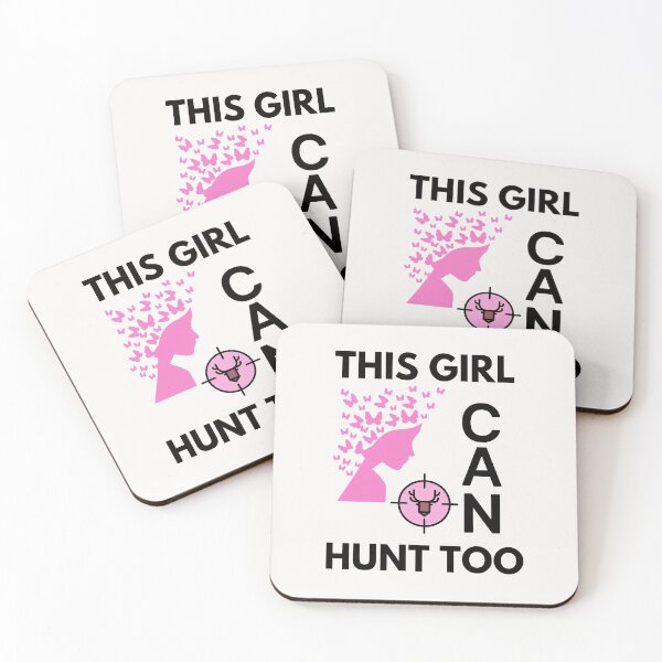 Item preview,  Girls Can Hunt Too designed and sold by BhavyaBathla.