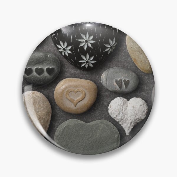 Item preview, Stone heart design designed and sold by KraftsbyDesign.