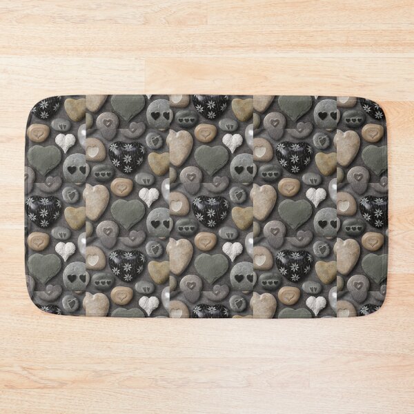 Item preview, Stone heart design designed and sold by KraftsbyDesign.