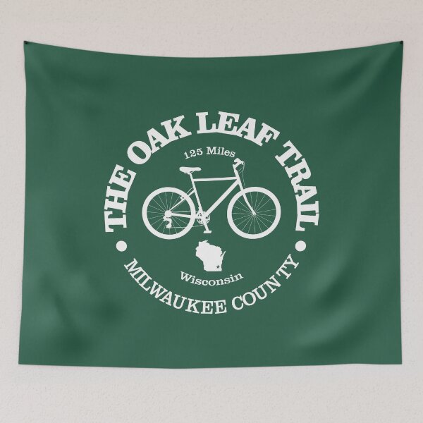Item preview, Oak Leaf Trail (cycling) designed and sold by curranmorgan.