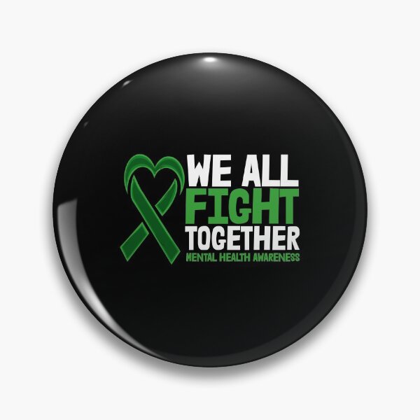 Item preview, We All Fight Together Mental Health Awareness designed and sold by Bendthetrend.