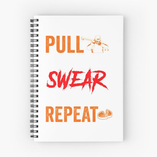 Item preview, Pull Shoot Swear Reload Repeat Skeet Shooting Trap designed and sold by LieselUllrich.