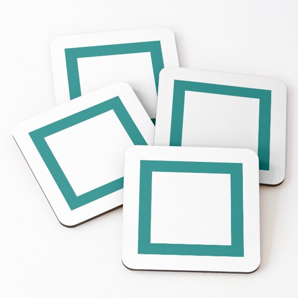 Item preview, Square (Teal) designed and sold by STUDIO-72.