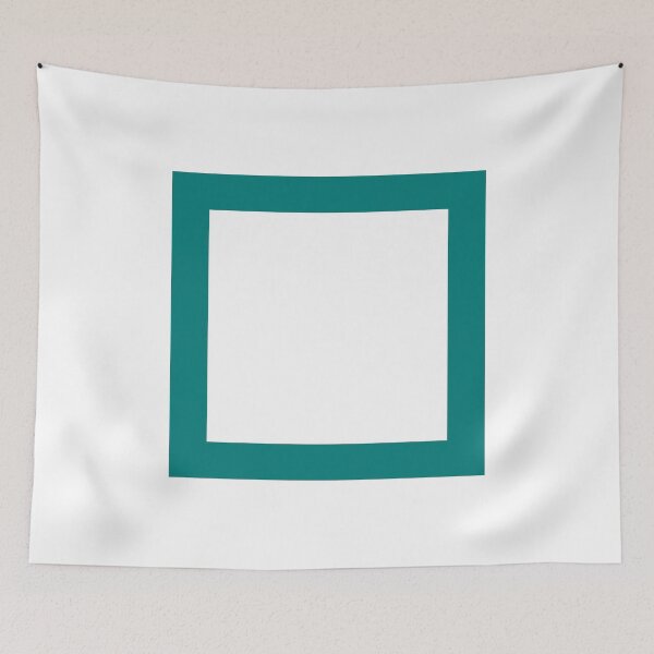 Item preview, Square (Teal) designed and sold by STUDIO-72.