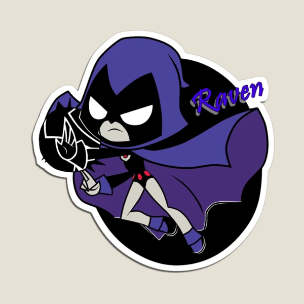 ✧.* on sale Lewd Teen Titans Raven Magnetic Enamel Pin ✧.*