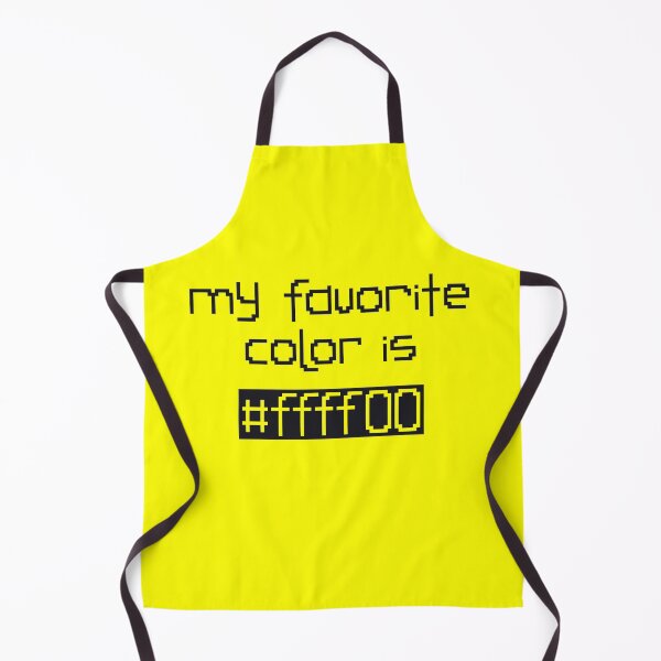 Item preview, My Favorite Color Is #ffff00 designed and sold by rin3d .