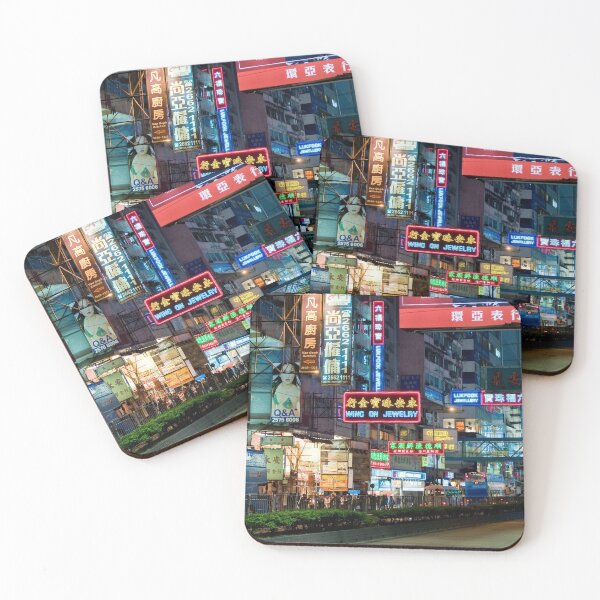 Item preview, Hong Kong street of Kowloon designed and sold by Myōhō Print Co..