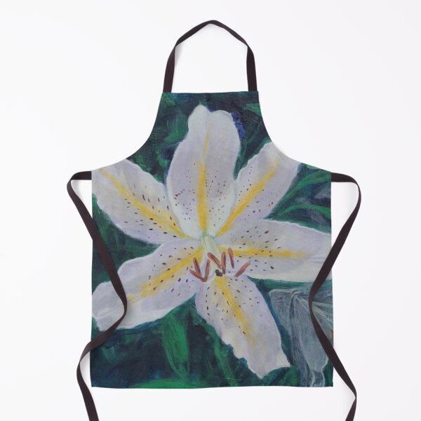 Item preview, White Garden Lily designed and sold by Kelly Snyder Arts.
