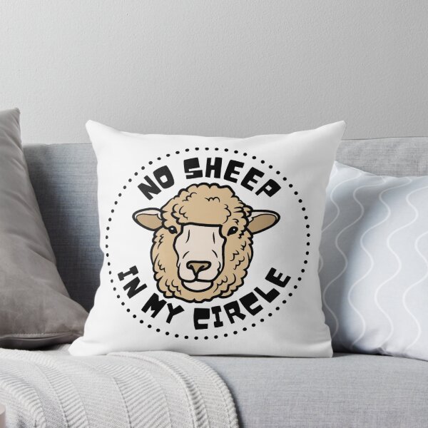 Item preview, No sheep in my circle designed and sold by GoaTeeGram.