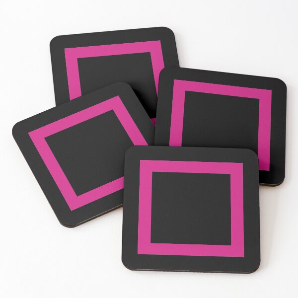 Item preview, Square (Pink on Black) designed and sold by STUDIO-72.