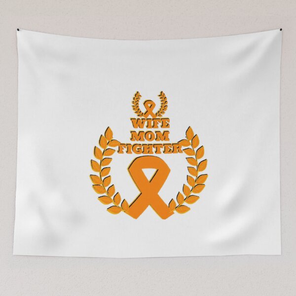 Item preview, cool cancer awareness gift family cancer support cancer ribbon wife mom fighter designed and sold by Leo Bennett.