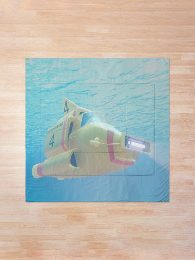 Alternate view of Thunderbird 4 Undersea Rescue Craft Comforter