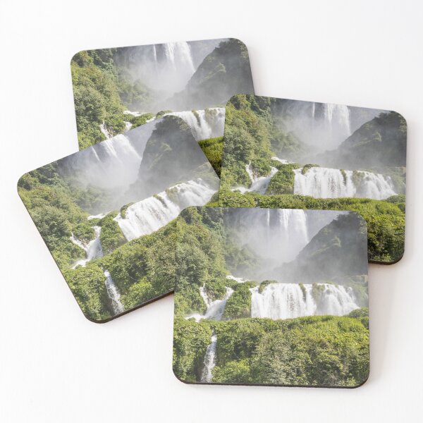 Item preview, Marmore waterfall in Umbria region, Italy. Amazing cascade splashing into nature. designed and sold by Paolo Modena Photography    -   Fine Italian Art.