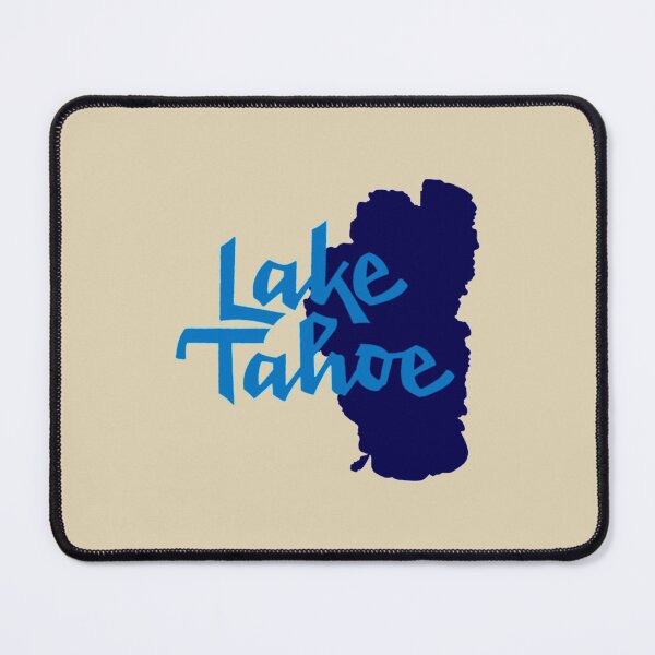 Item preview, Lake Tahoe lake outline designed and sold by VintagePosteria.