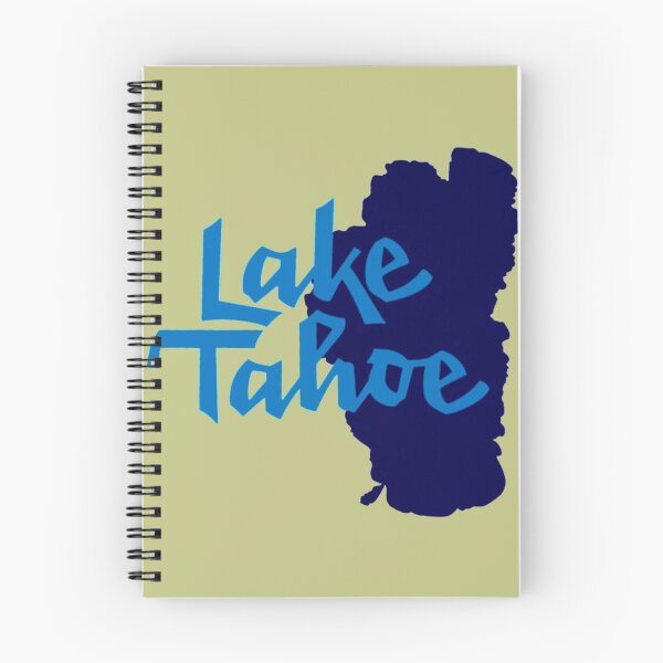 Item preview, Lake Tahoe lake outline designed and sold by VintagePosteria.