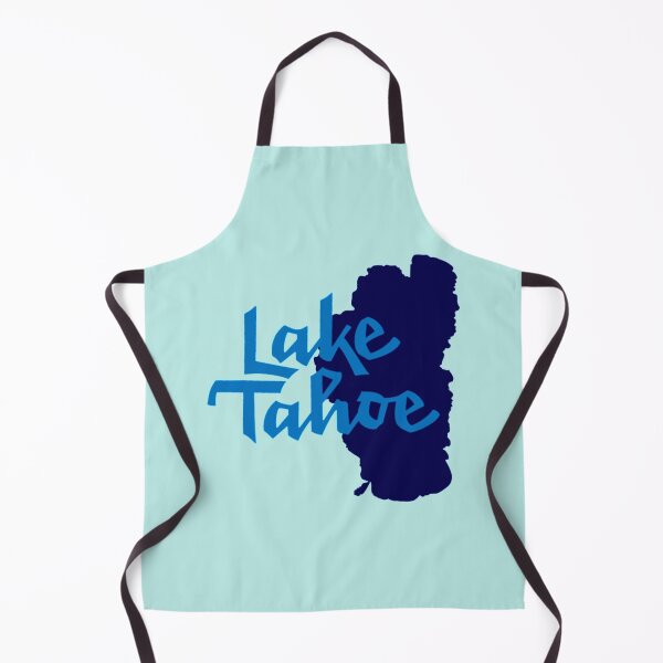 Item preview, Lake Tahoe lake outline designed and sold by VintagePosteria.