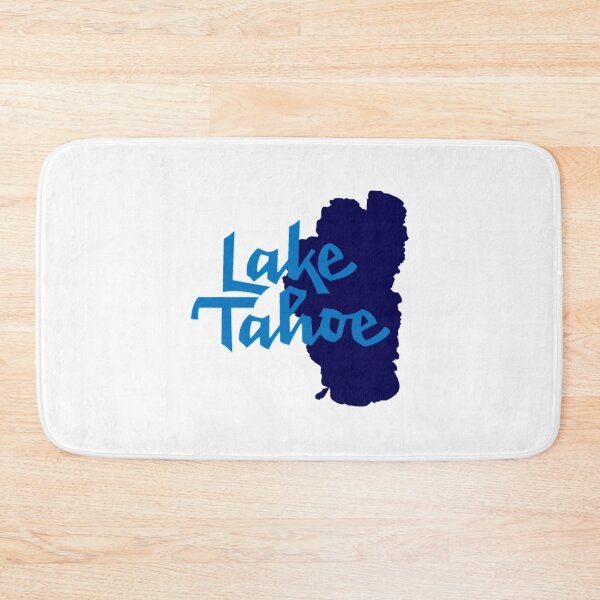 Item preview, Lake Tahoe lake outline designed and sold by VintagePosteria.