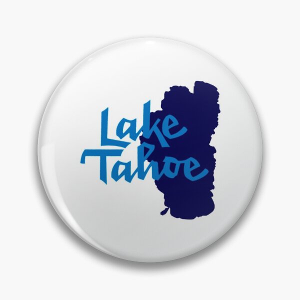 Item preview, Lake Tahoe lake outline designed and sold by VintagePosteria.