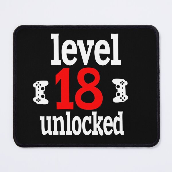 Item preview, LEVEL 18 UNLOCKED. designed and sold by leicha.