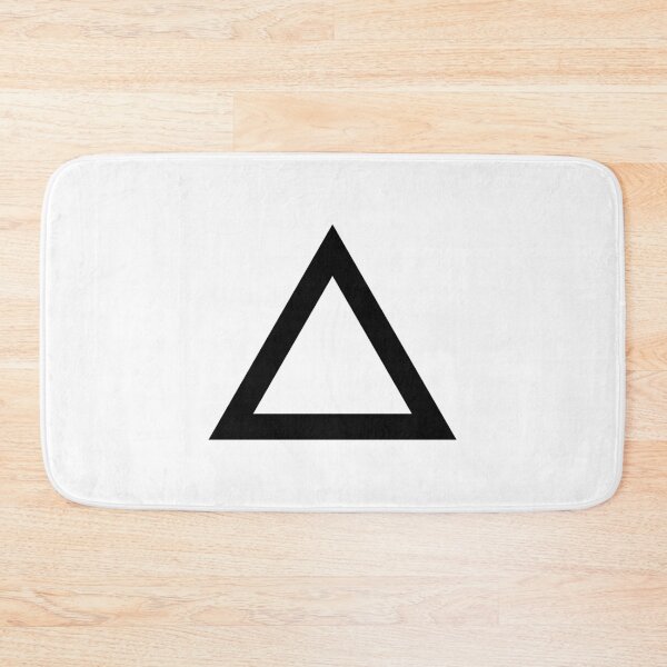 Item preview, Triangle (Black) designed and sold by STUDIO-72.