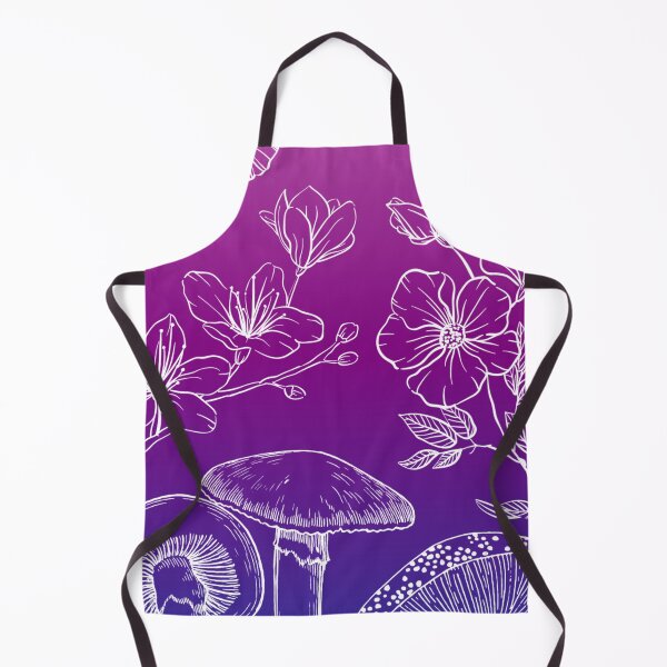 Item preview, Jardín de hongos color magenta designed and sold by izzychar.