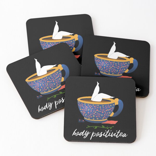 Item preview, A cup of body positivitea / body positivity - pun, thick thighs save lives, self-love designed and sold by forthecatssake.