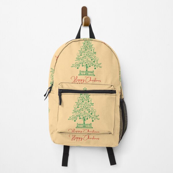 Item preview, Happy Christmas-Hand Drawn Painted Green Christmas tree designed and sold by Red-ElYoubi.
