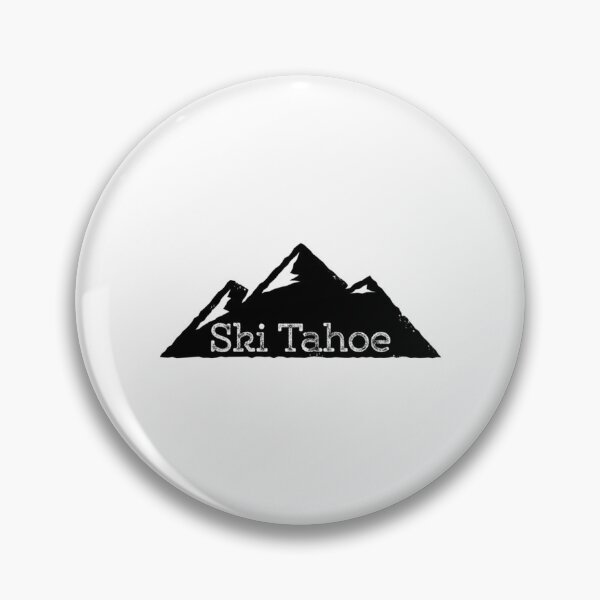 Item preview, Ski Lake Tahoe Mountains designed and sold by VintagePosteria.