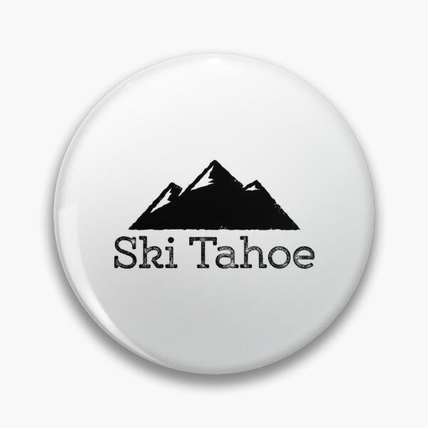 Item preview, Ski Tahoe Vintage Mountain Design designed and sold by VintagePosteria.