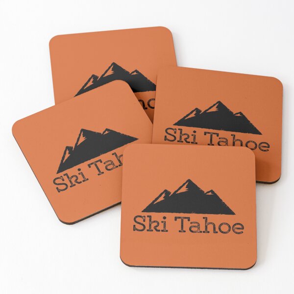 Item preview, Ski Tahoe Vintage Mountain Design designed and sold by VintagePosteria.