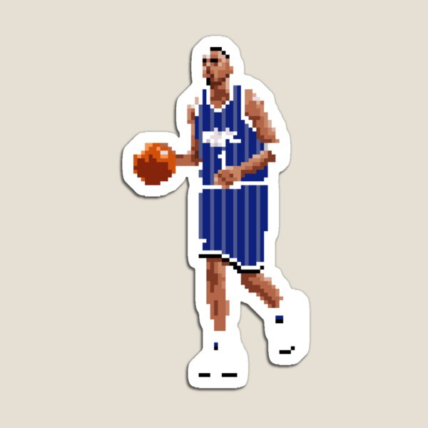 Penny Hardaway Orlando Jersey Qiangy - Penny Hardaway - Magnet