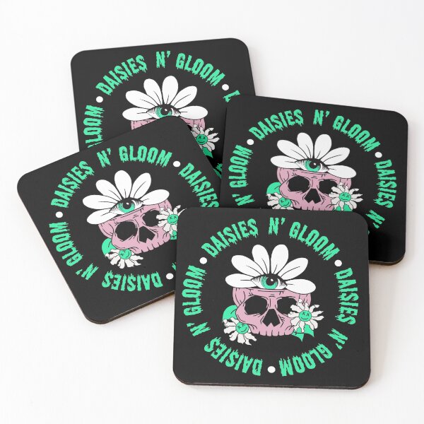Item preview, Floral Green Skull Gloom Graphic designed and sold by PryzmSquirrel.