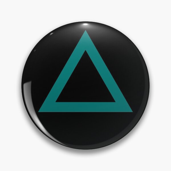 Item preview, Triangle (Teal on Black) designed and sold by STUDIO-72.